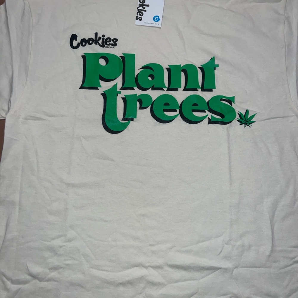 Kids White and Green Graphic T-Shirt